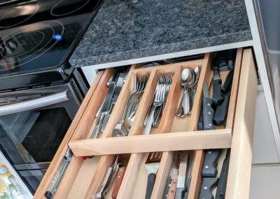 Kitchen drawer organized