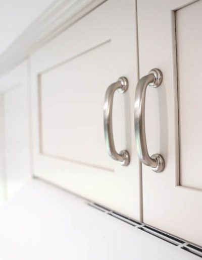 White cabinet