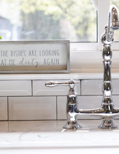 Kitchen sink remodel