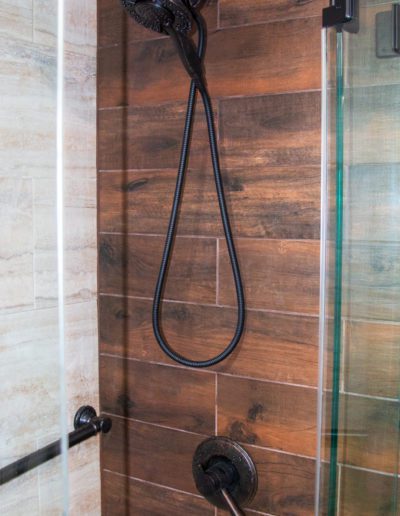Shower and back tile