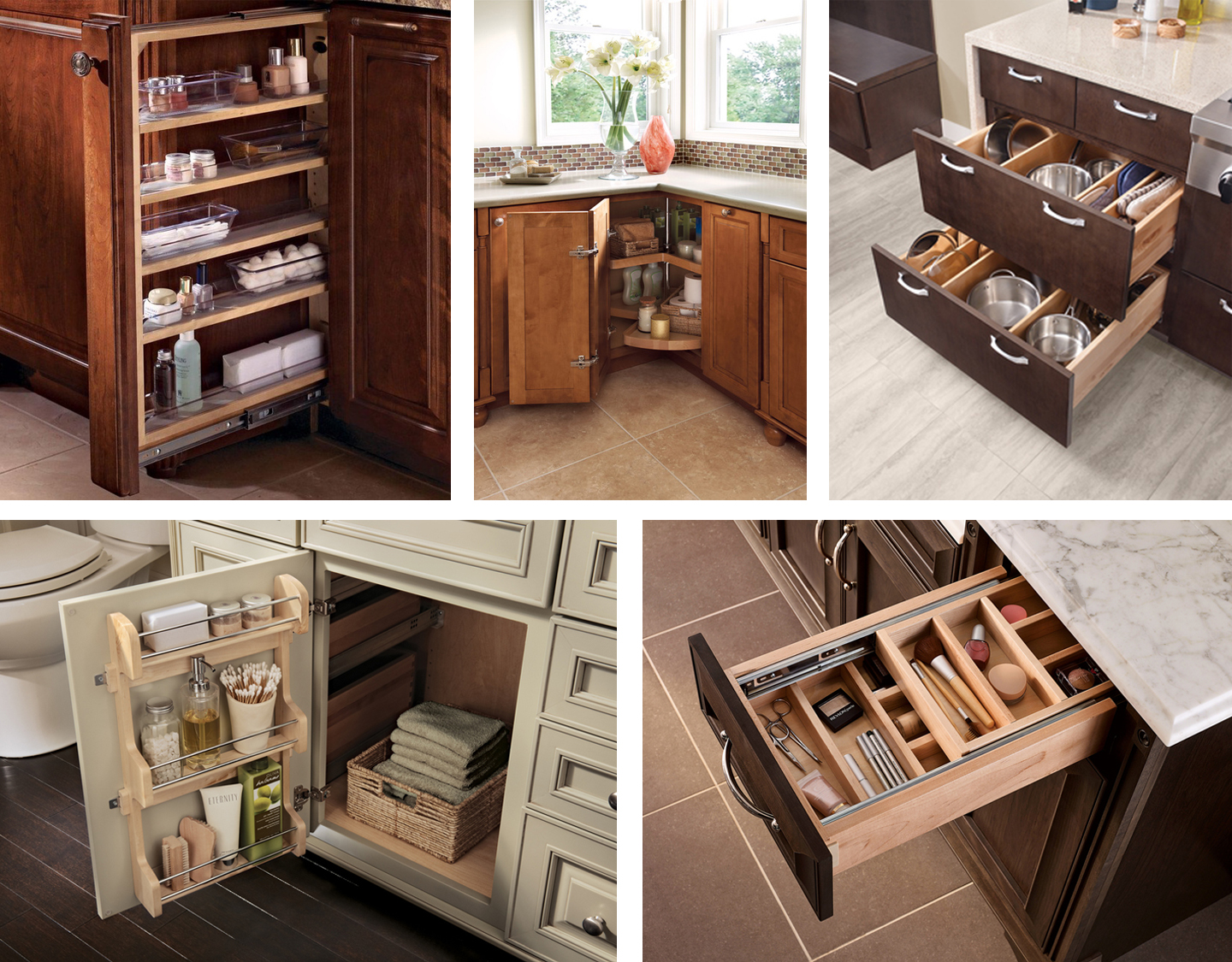Bathroom drawers, cabinet, organizers