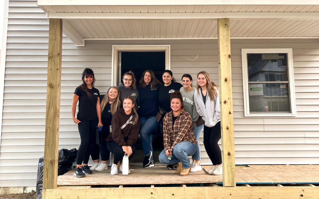 Kitchens teams volunteering for Habitat for Humanity