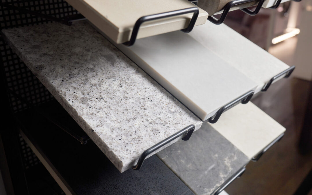 Close up of floor tiles that are waterproof